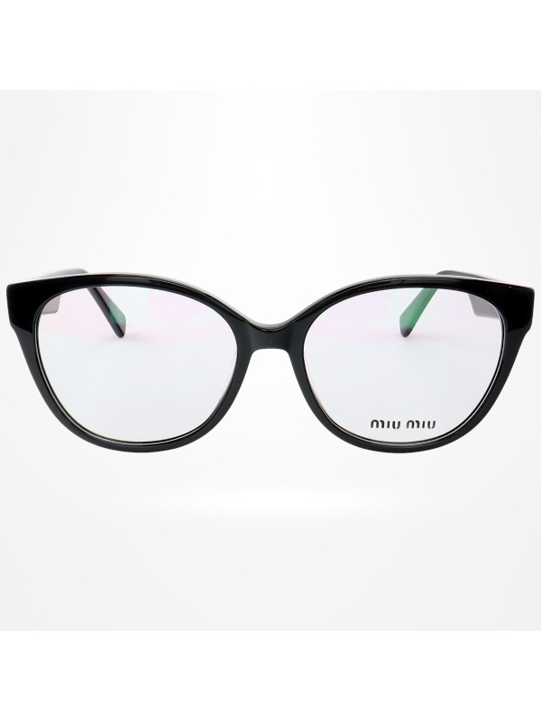 Armação de Óculos Oval MM01 Preto