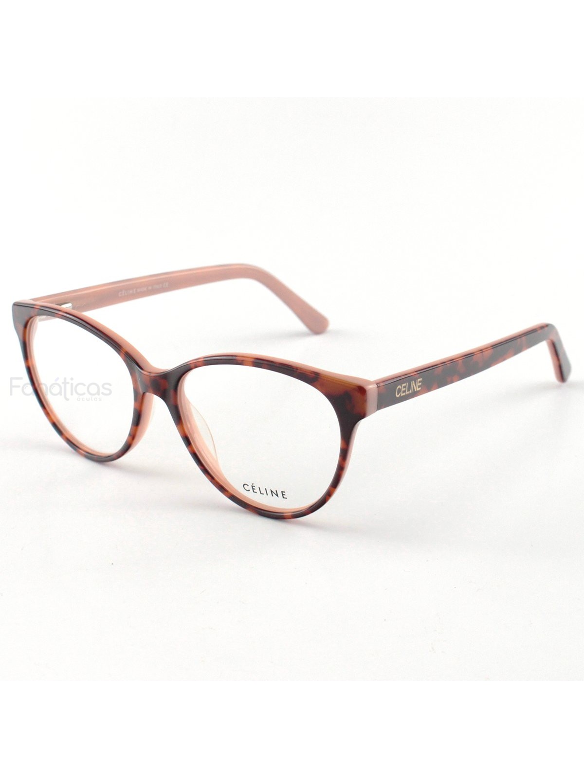 Armacao de Óculos - CL4655 Tartaruga e Creme