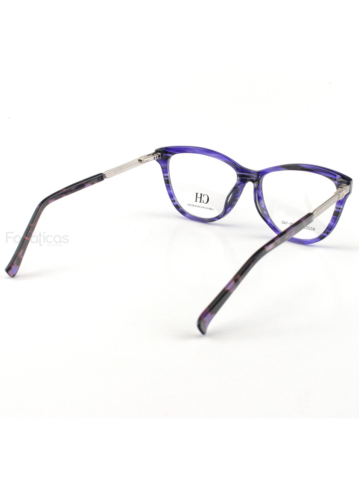 Armação de Óculos Oval RO203 Violeta