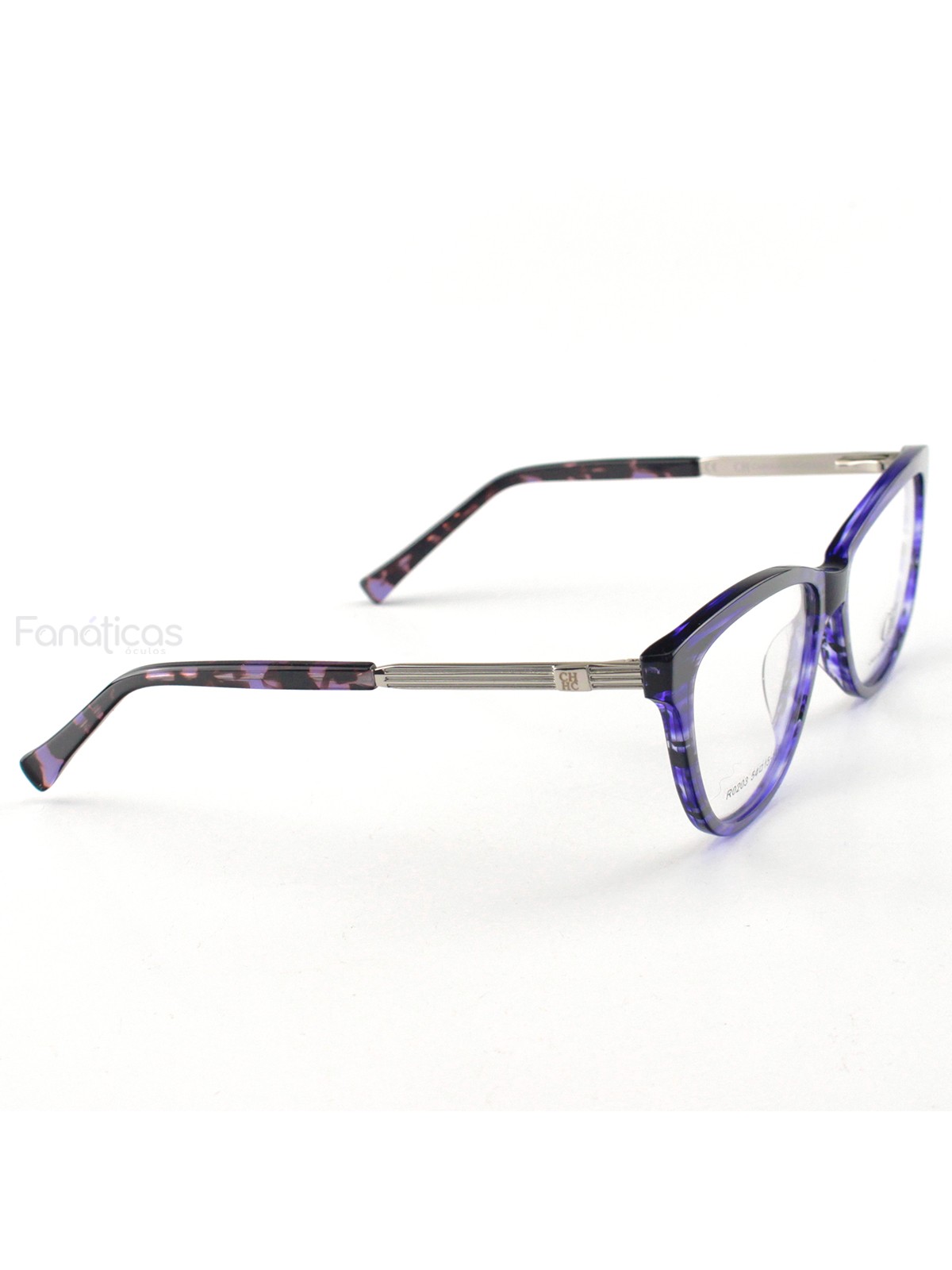 Armação de Óculos Oval RO203 Violeta