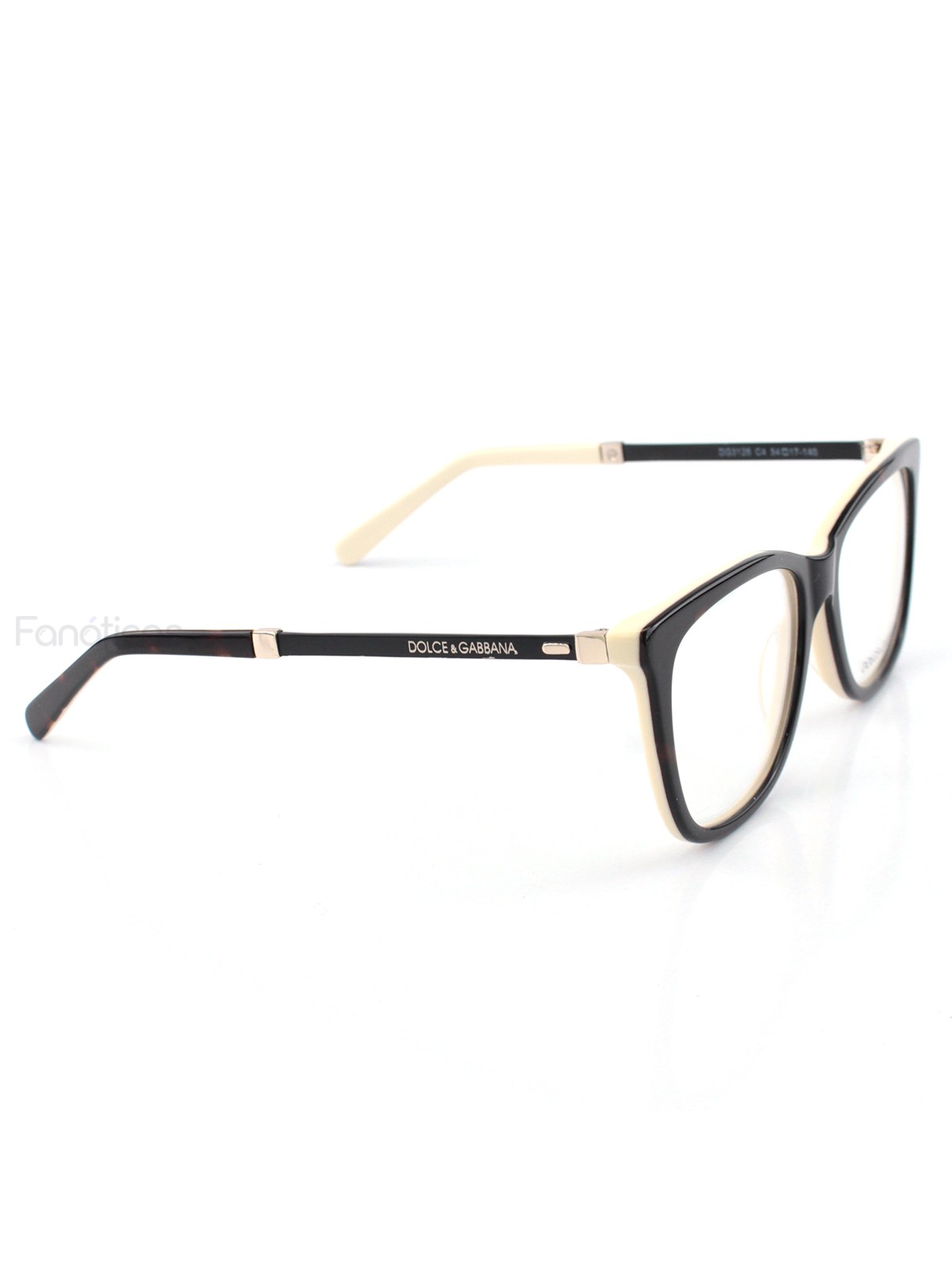 Armacao de Óculos - DG3126 Marrom e Creme