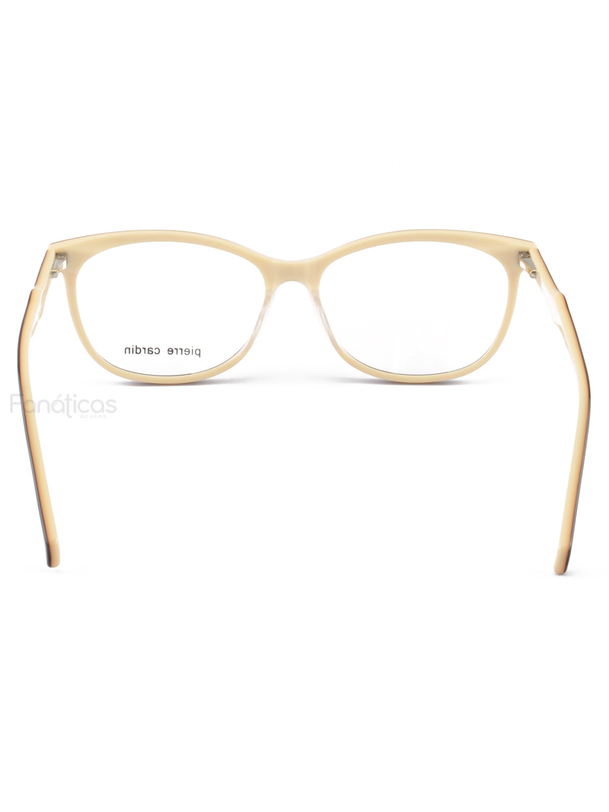 Armacao de Óculos P8406 Marrom e Creme