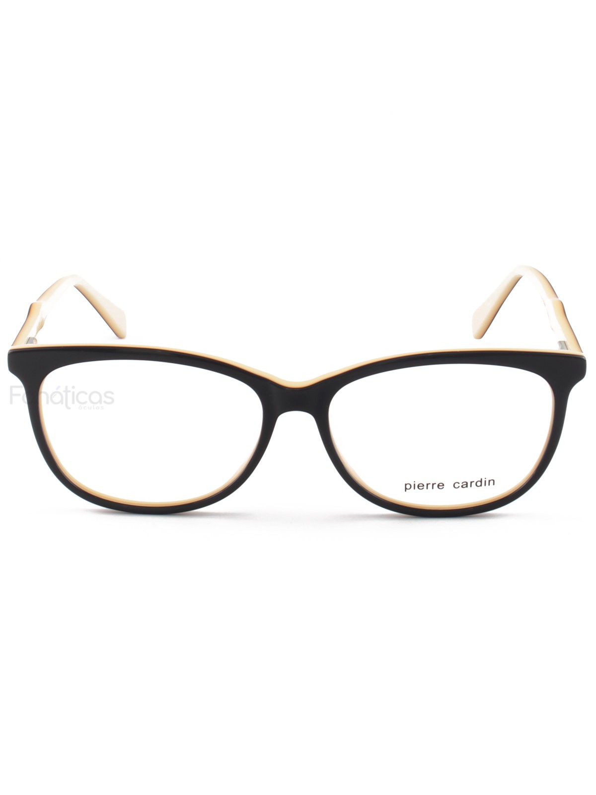 Armacao de Óculos P8406 Marrom e Creme