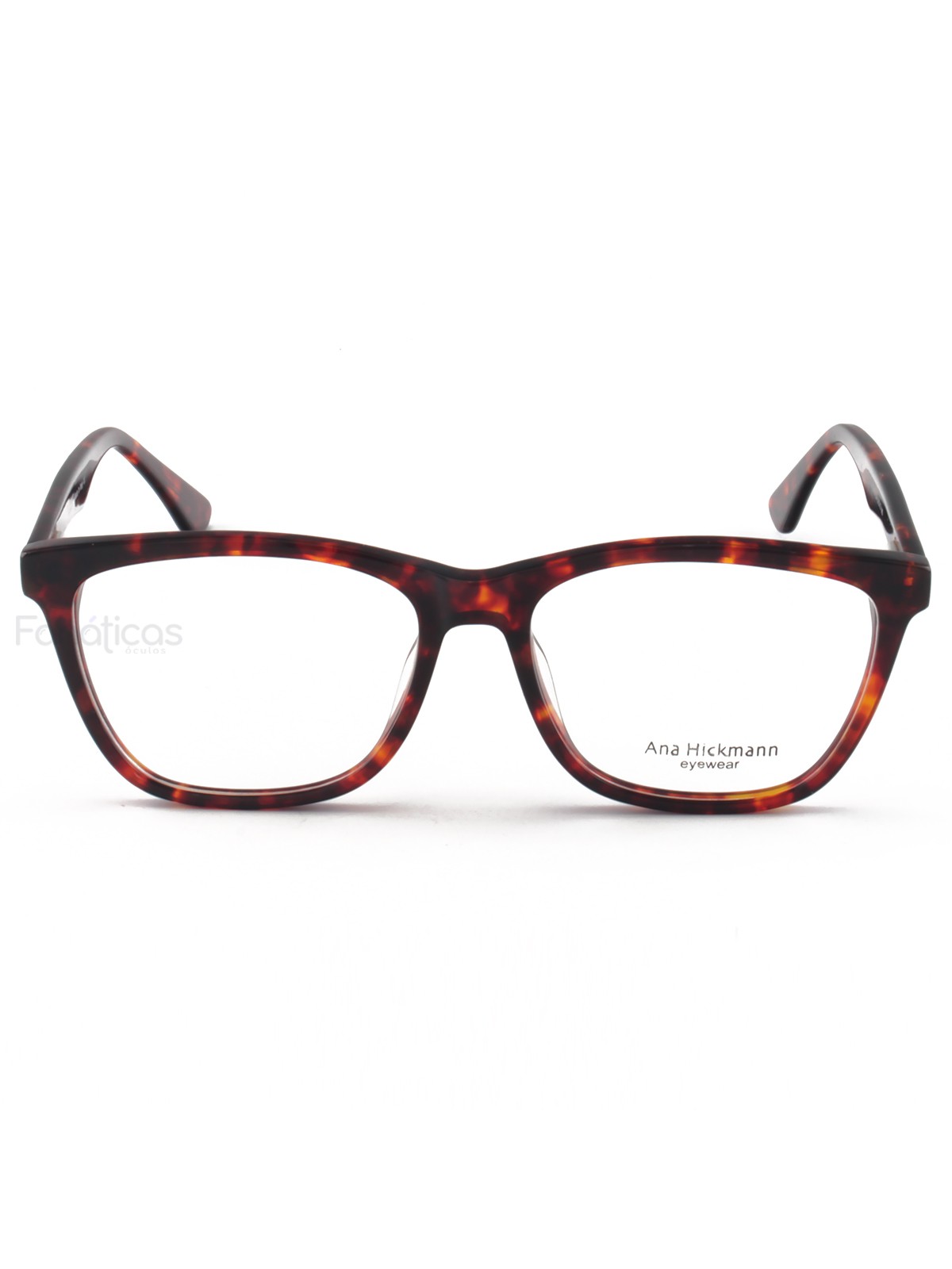 Armacao de Óculos Quadrada AH6225 Marrom Tartaruga