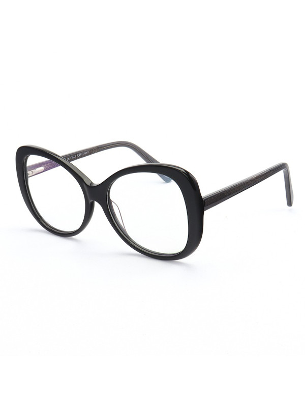 Armação de Óculos Quadrada CL00110 Preto