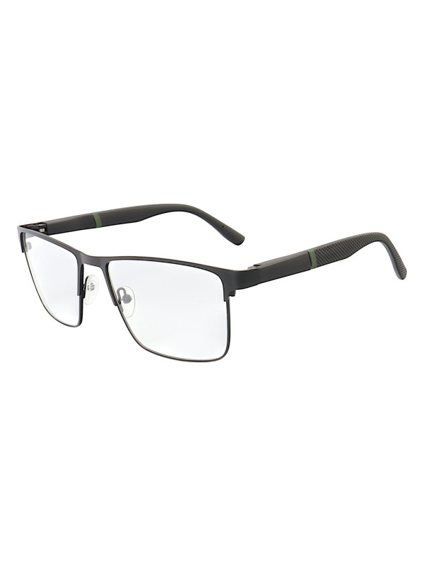 Armação de Óculos 2306 Quadrado Preto e Verde