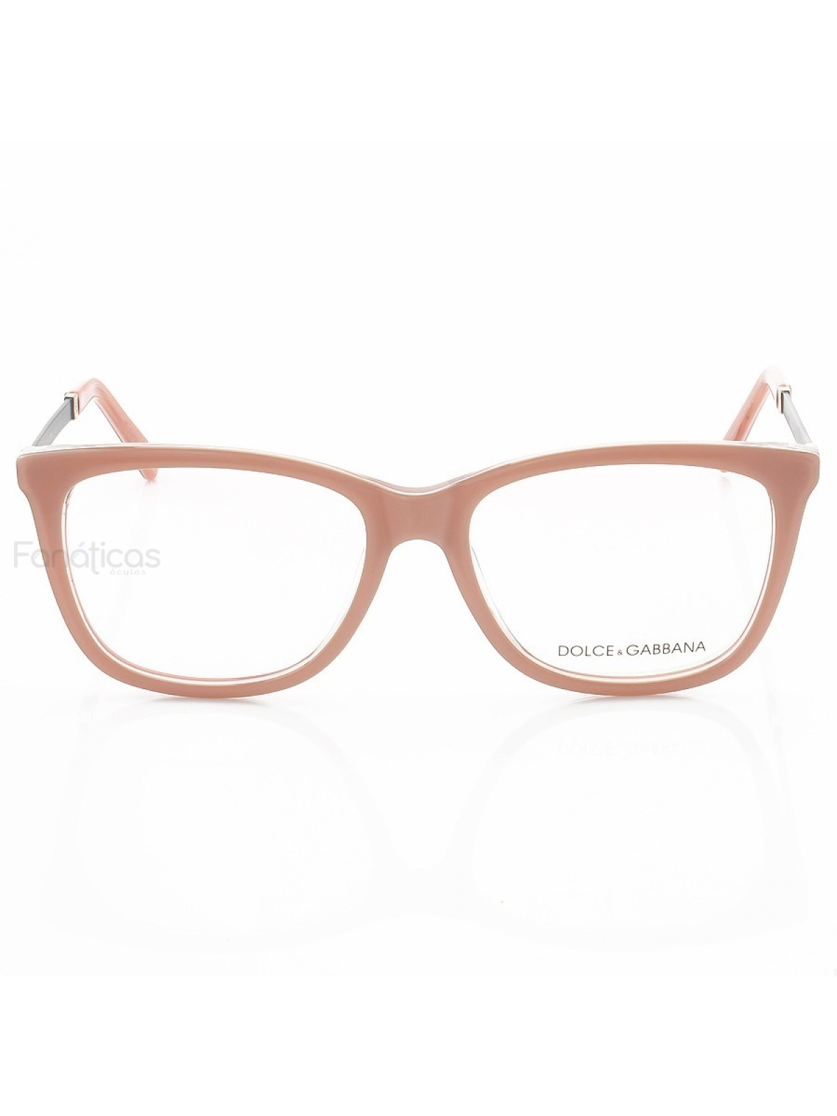 Armação de Óculos Quadrada DG3126 Rose