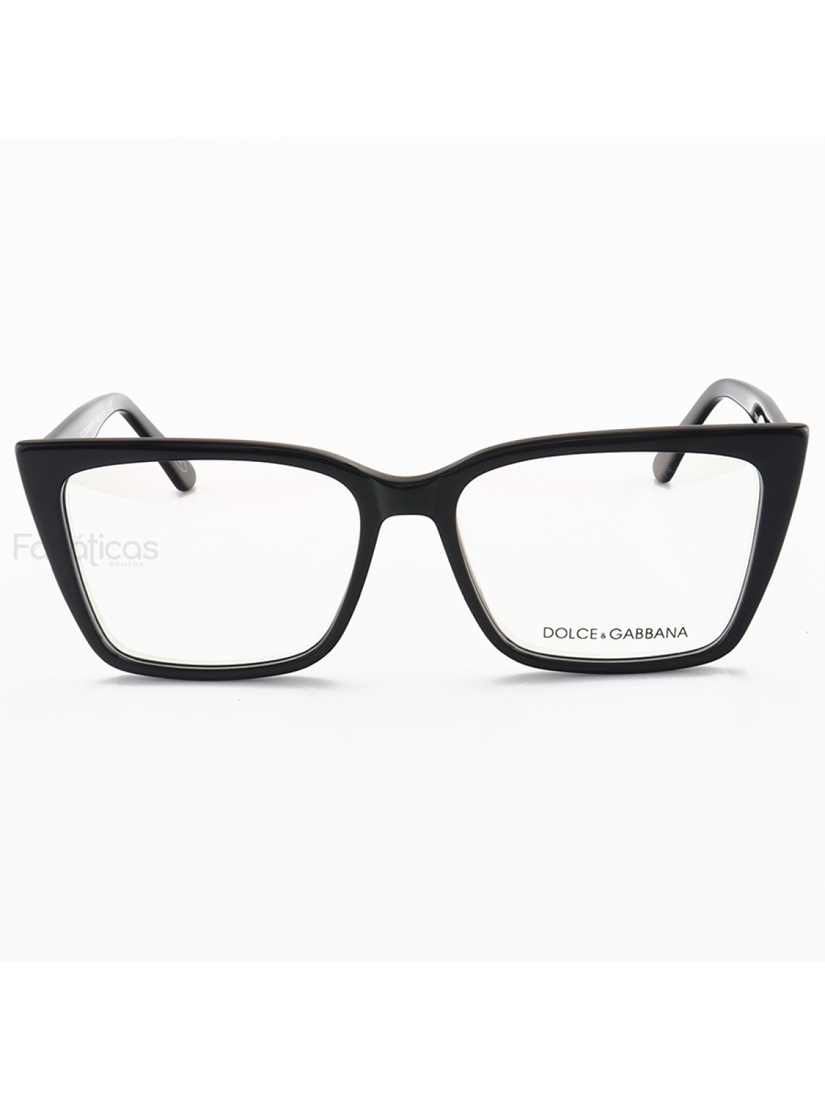 Armação de Óculos Quadrada DG5031 Preto
