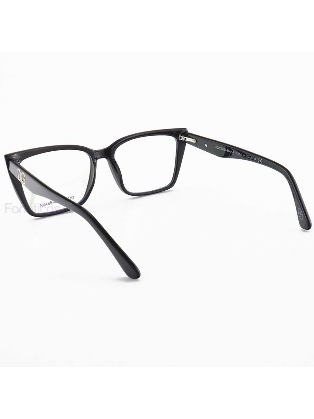 Armação de Óculos Quadrada DG5031 Preto