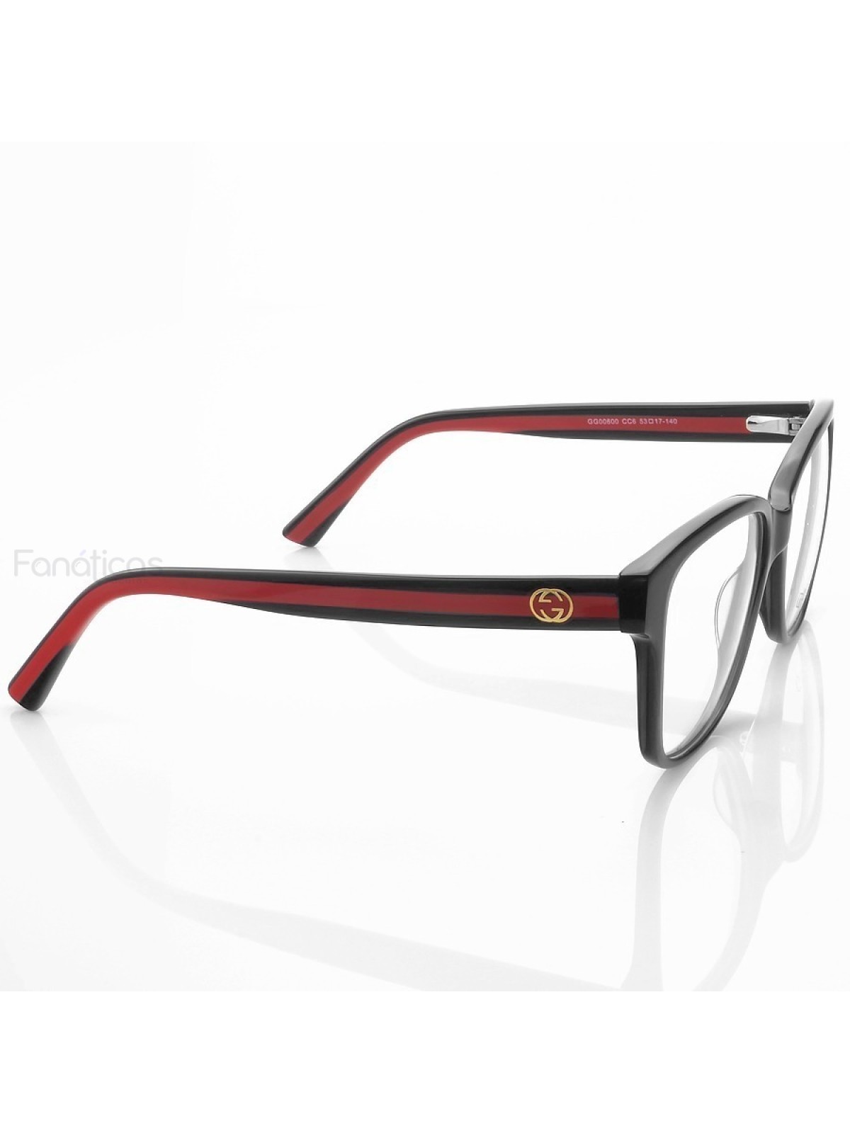 Armacao de Óculos Quadrada GG0402 Preto