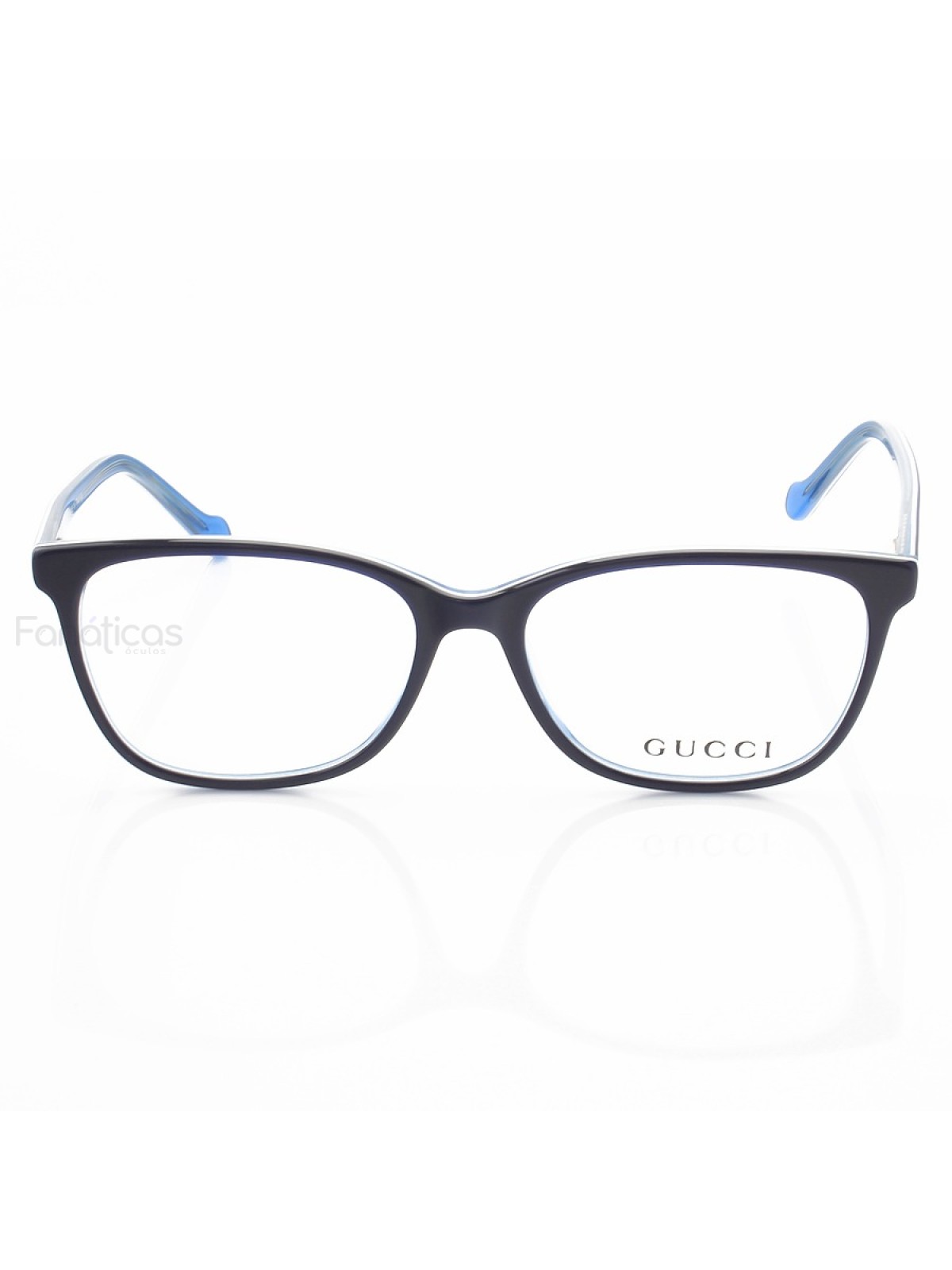 Armação de Óculos Quadrada GG103 Azul