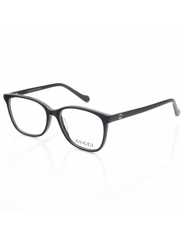 Armação de Óculos Quadrada GG103 Preto