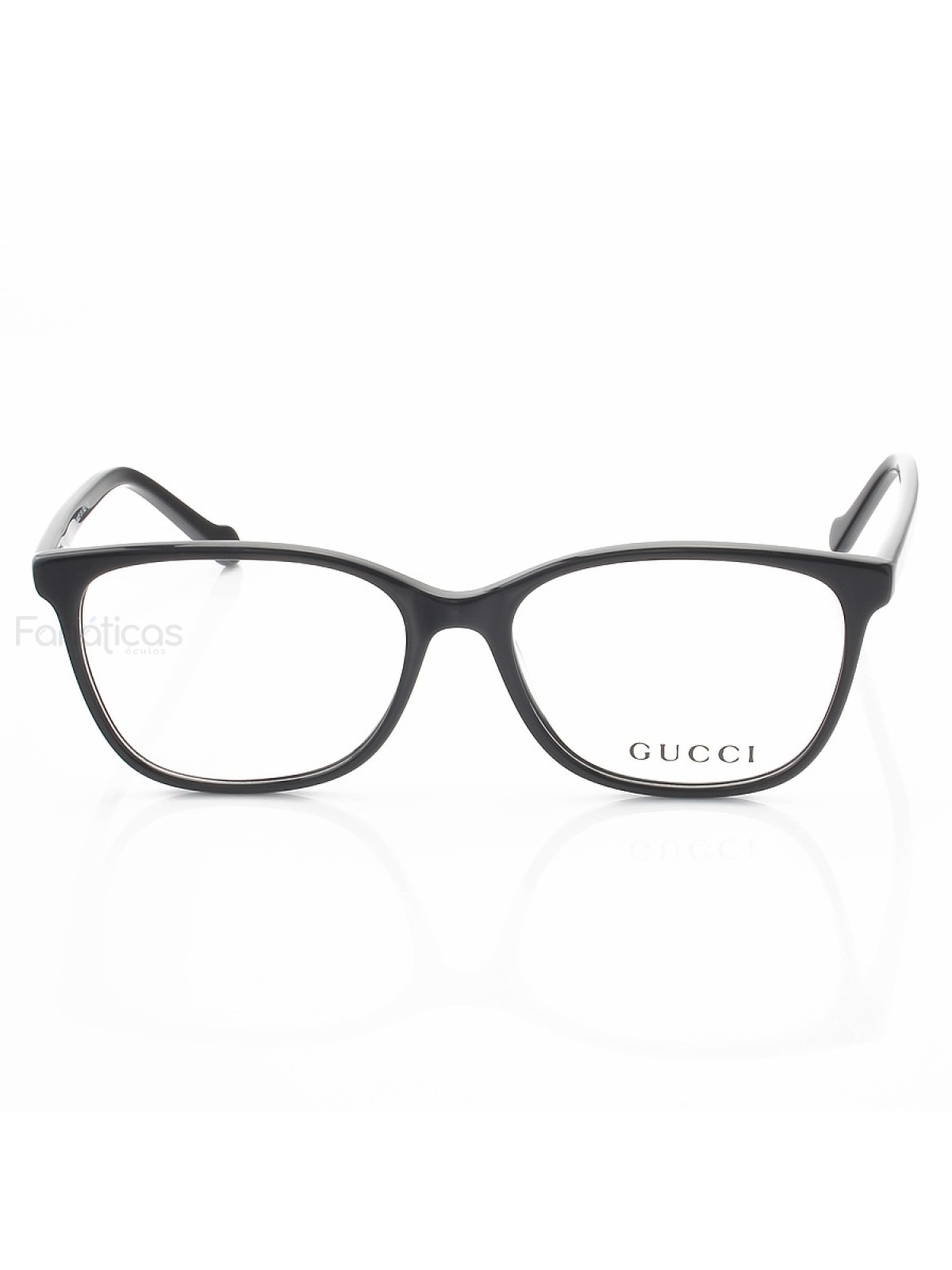 Armação de Óculos Quadrada GG103 Preto