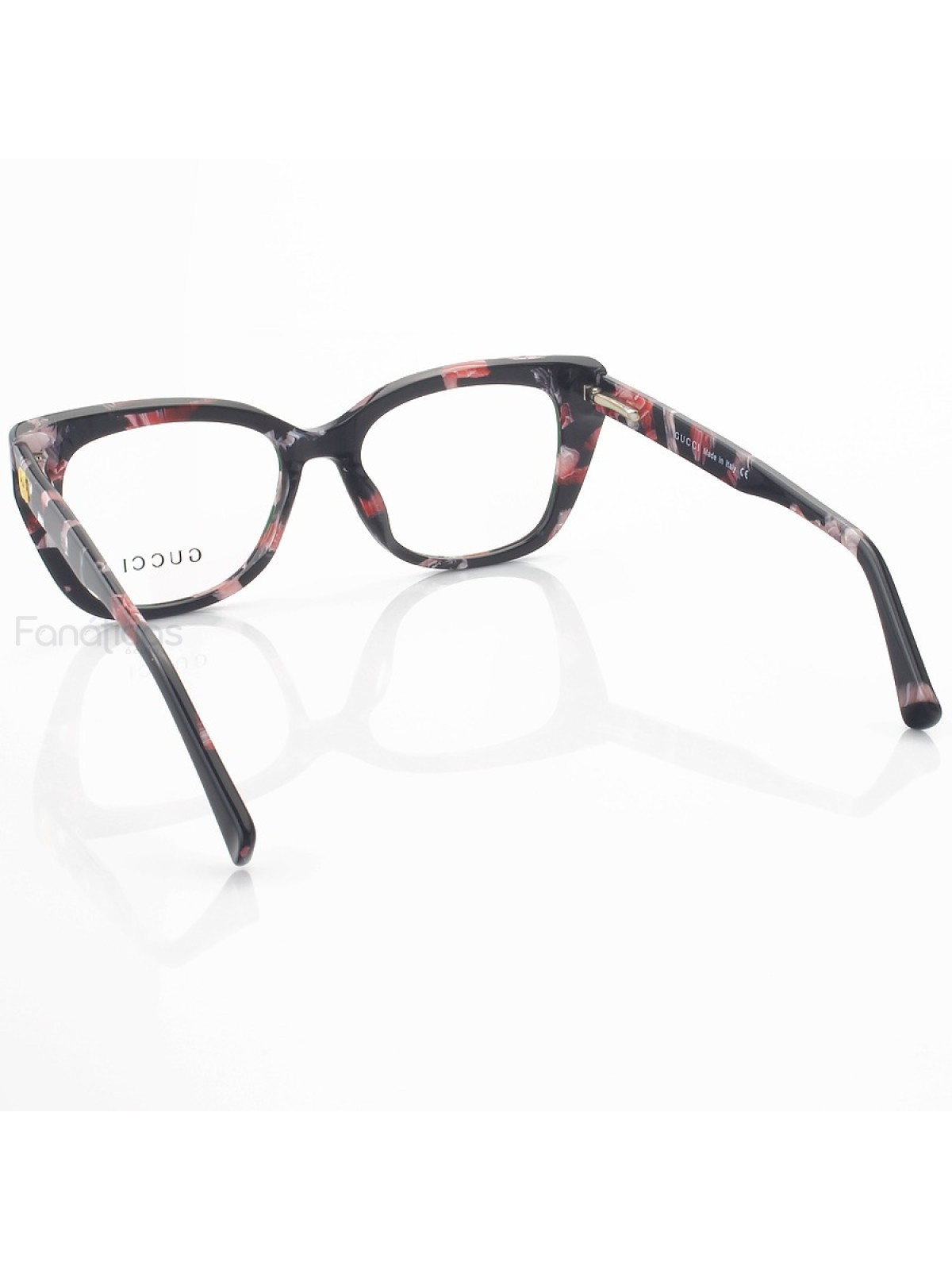 Armação de Óculos Quadrada GG650 Floral