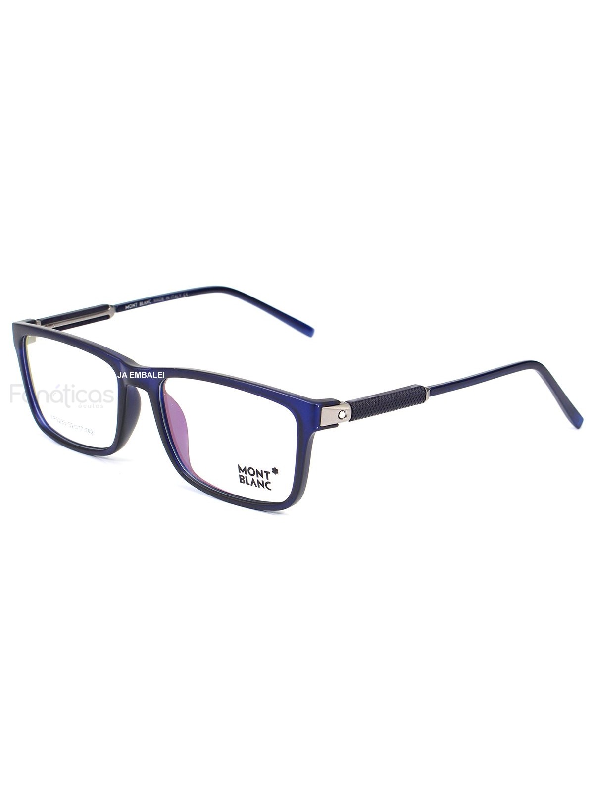 Armação de Óculos Quadrada Masculina AP9233 - Azul
