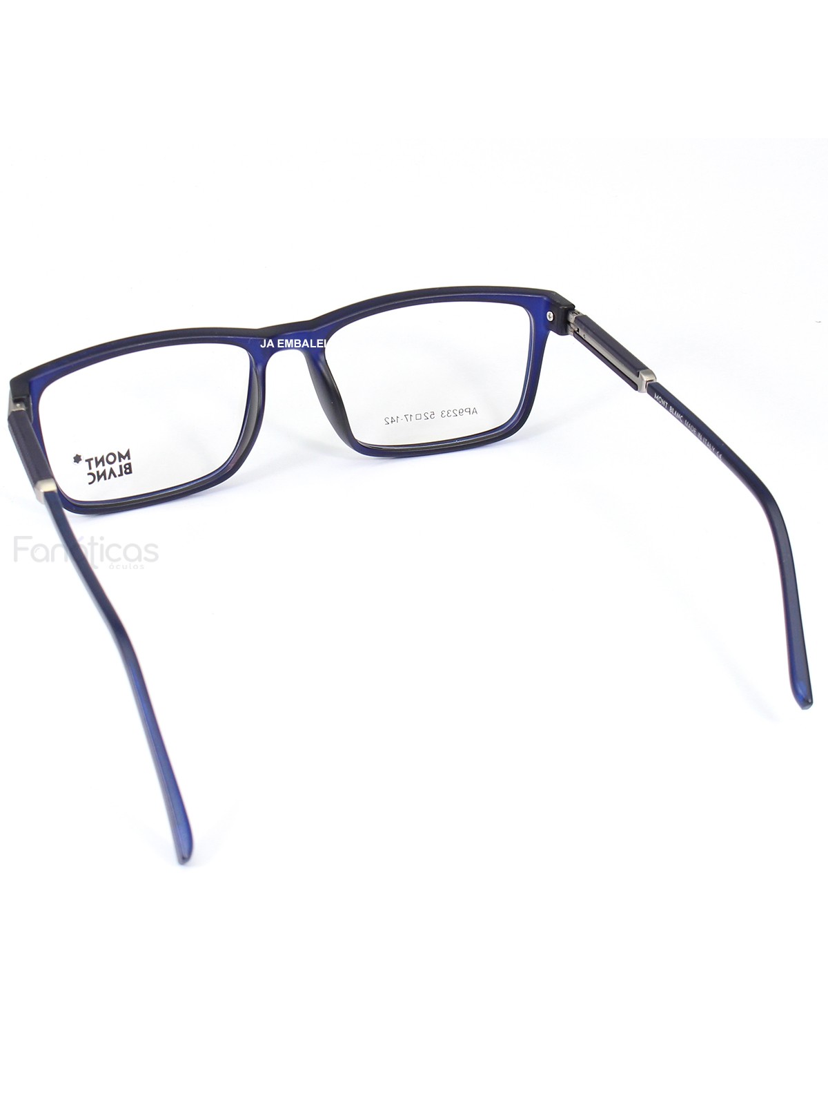 Armação de Óculos Quadrada Masculina AP9233 - Azul