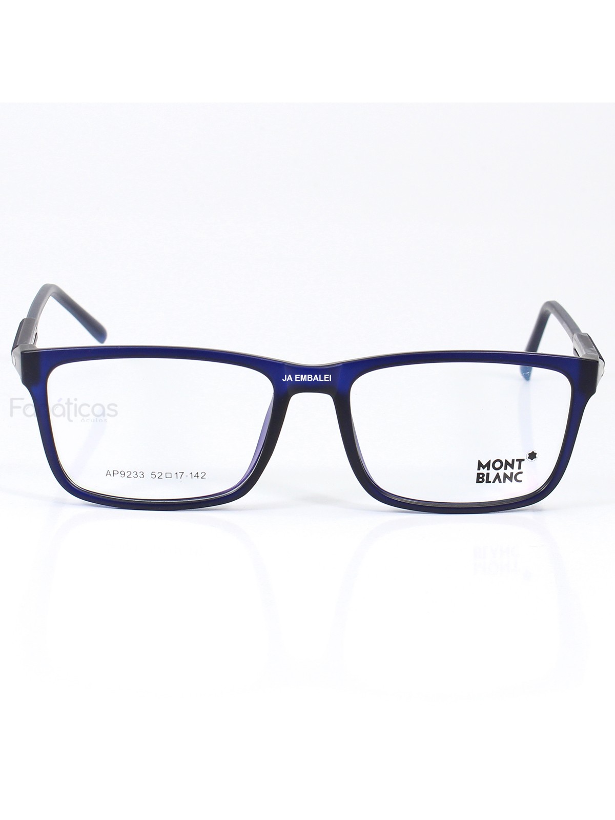 Armação de Óculos Quadrada Masculina AP9233 - Azul