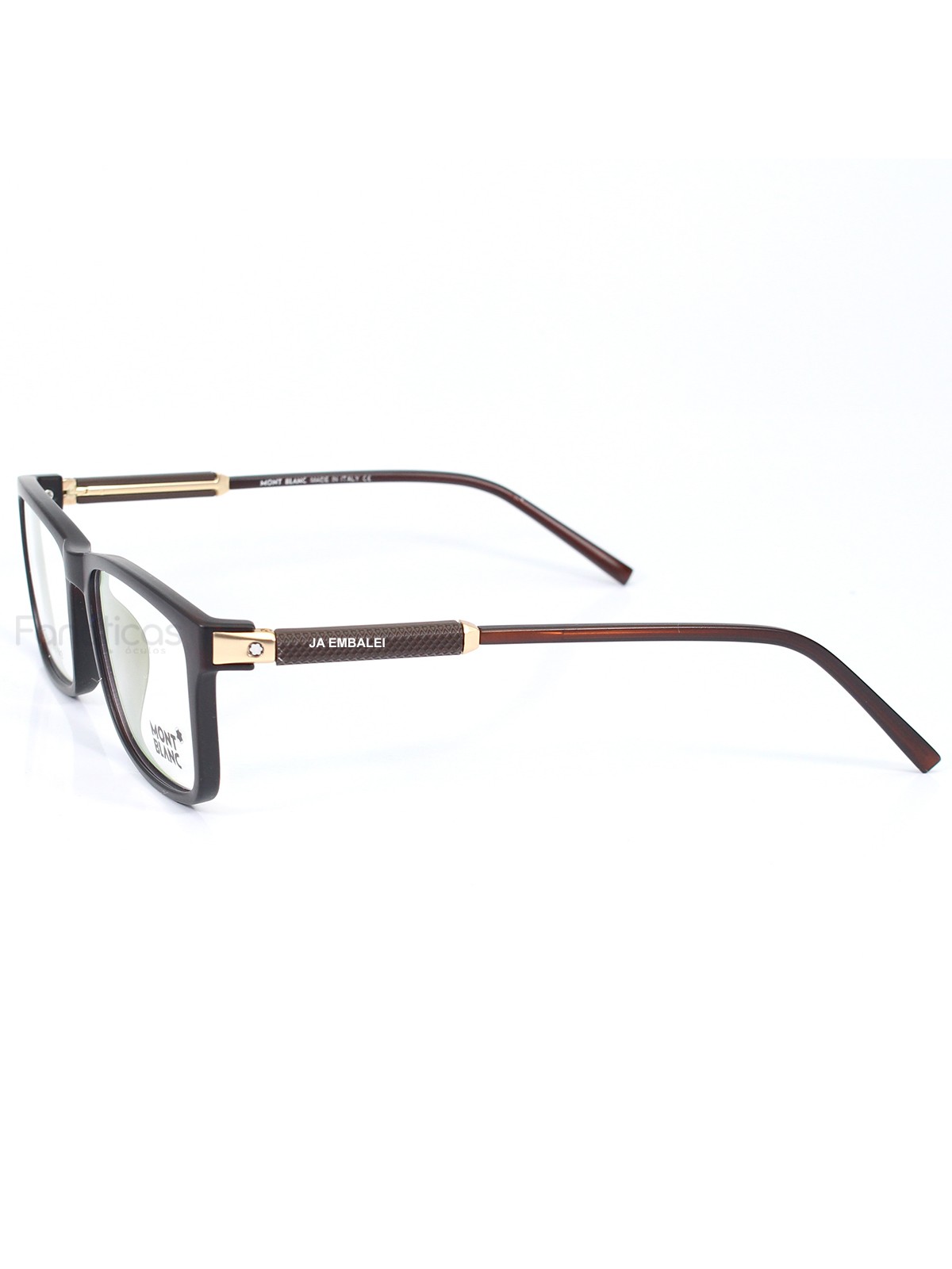Armação de Óculos Quadrada Masculina AP9233 - Marrom
