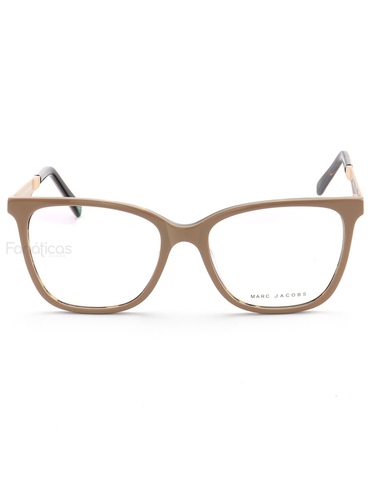 Armação de Oculos Quadrada Mj550 Nude
