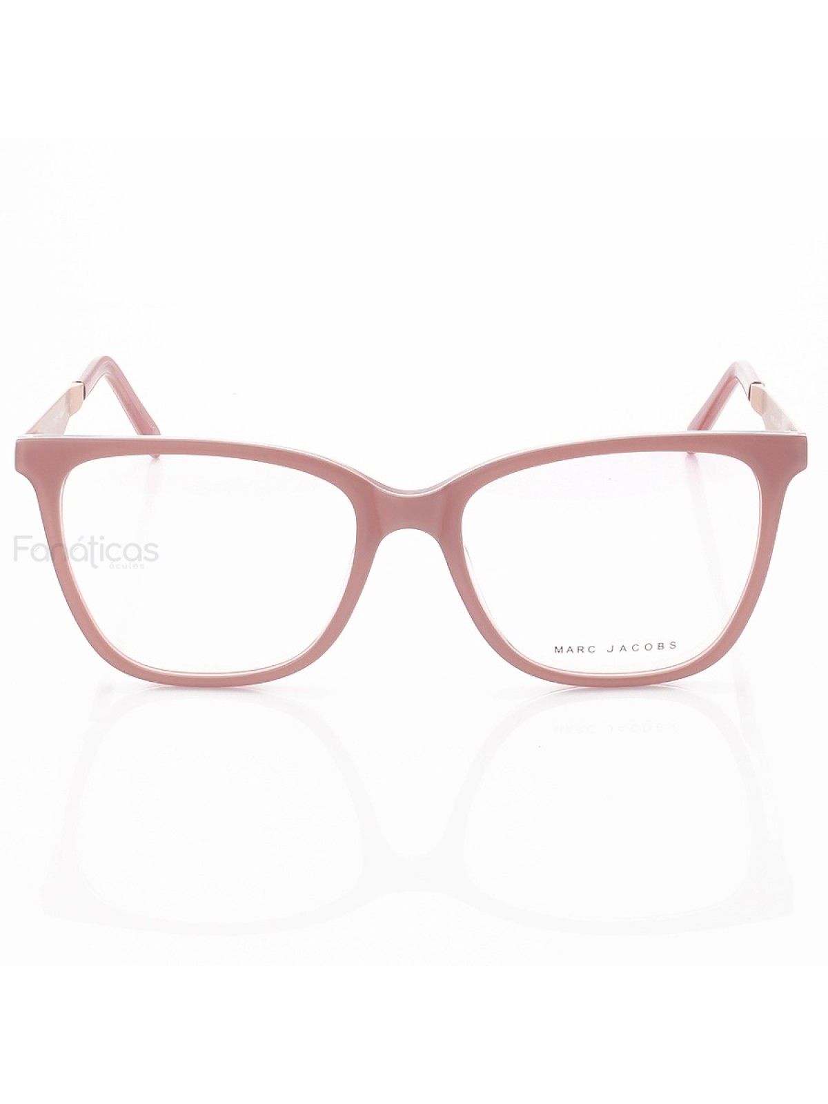 Armação de Oculos Quadrada Mj550 Rose