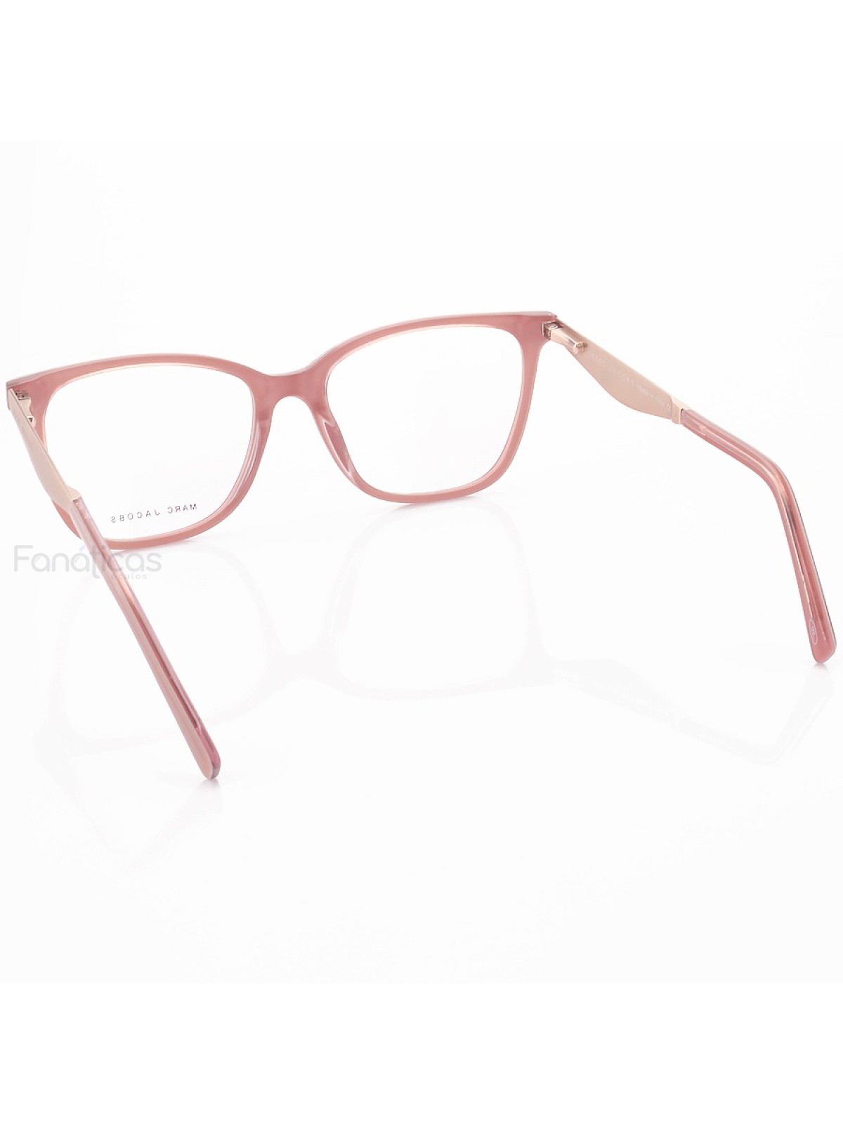 Armação de Oculos Quadrada Mj550 Rose