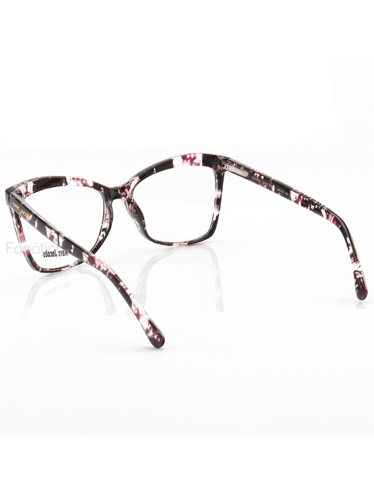 Armação de Óculos Quadrada MJ716 TR Floral