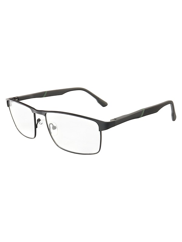 Armação de Óculos 65109 Quadrado Preto e Verde