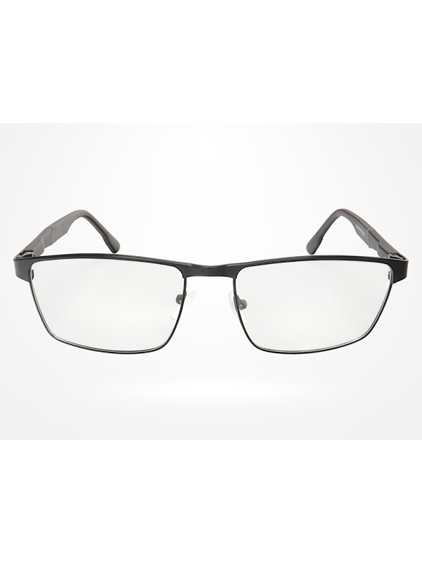 Armação de Óculos 65109 Quadrado Preto e Verde