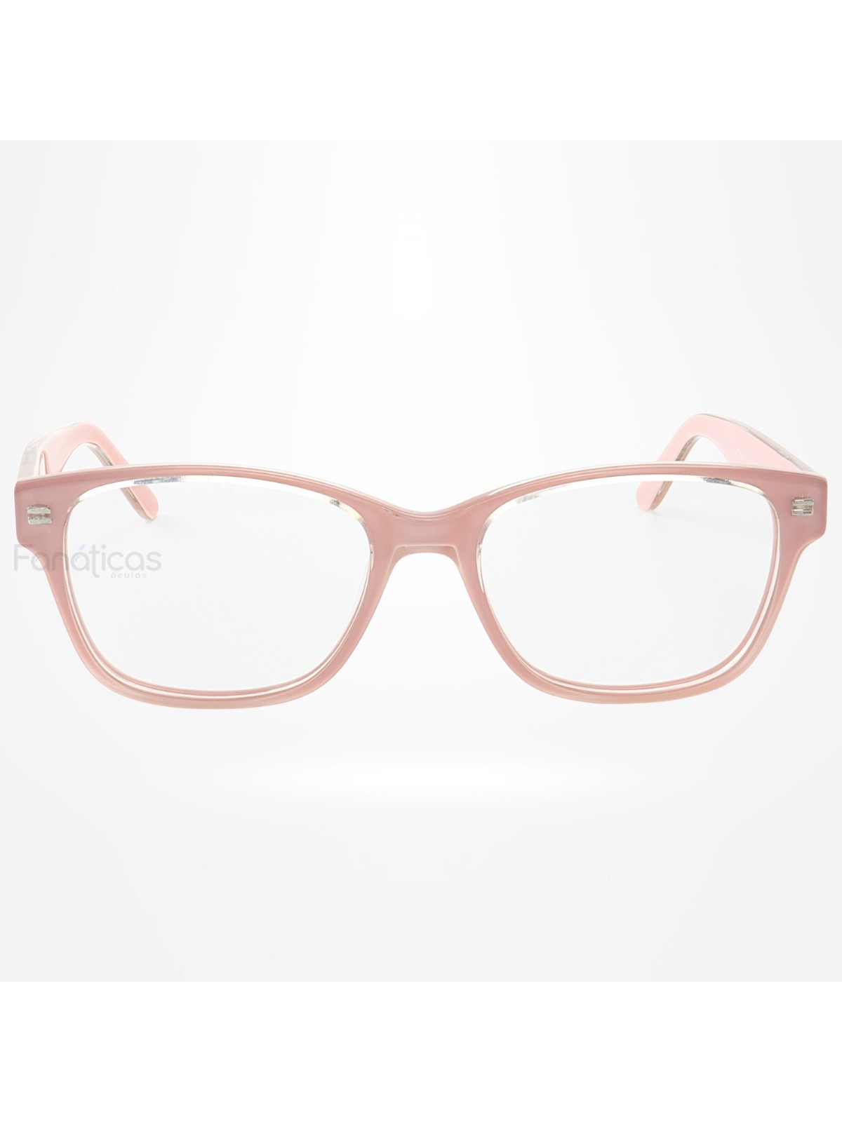 Armação de Óculos Quadrada PZ3546 Infantil Rosa