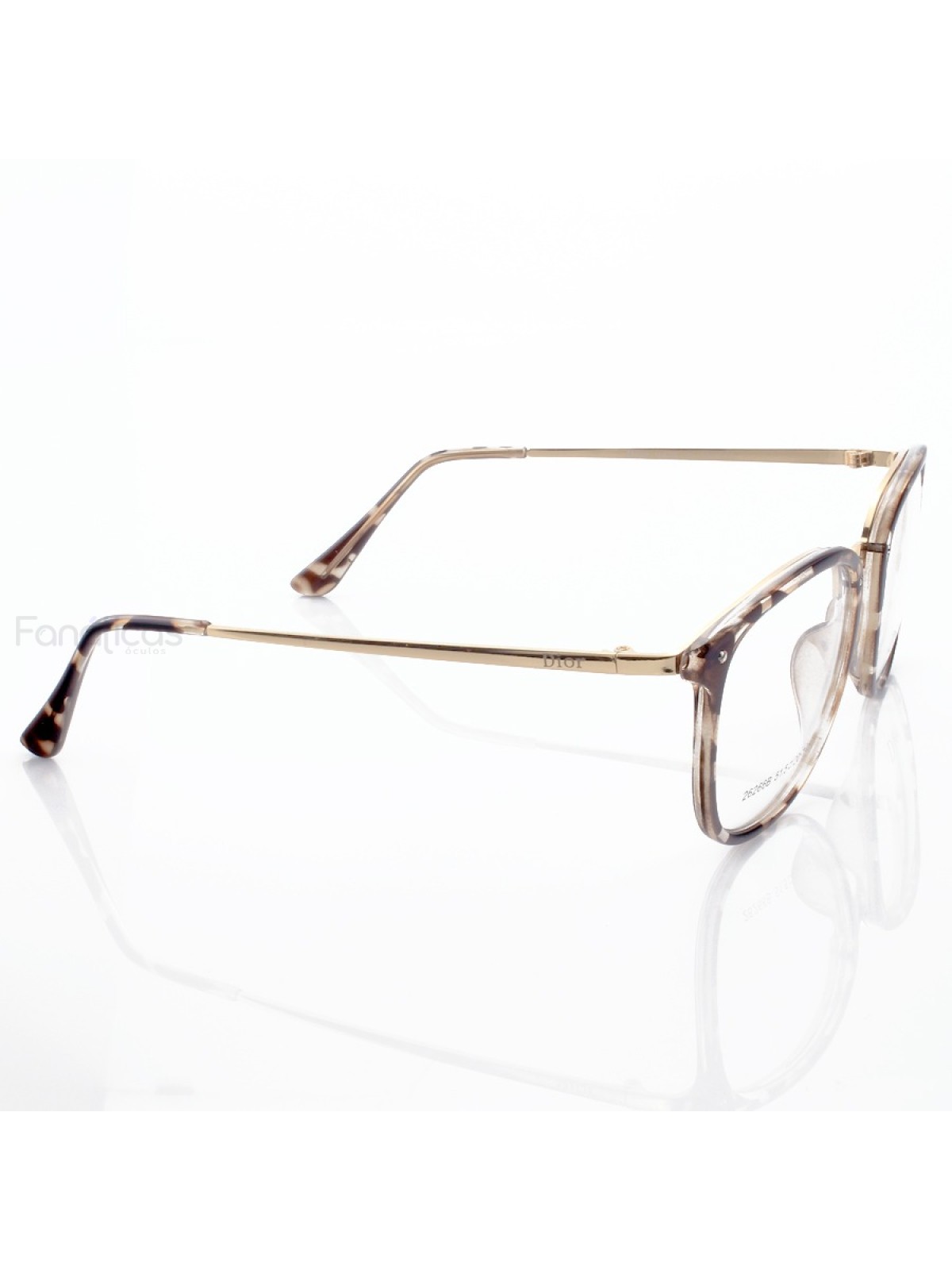 Armacao de Óculos Quadrada RM2002-1 CD Onça