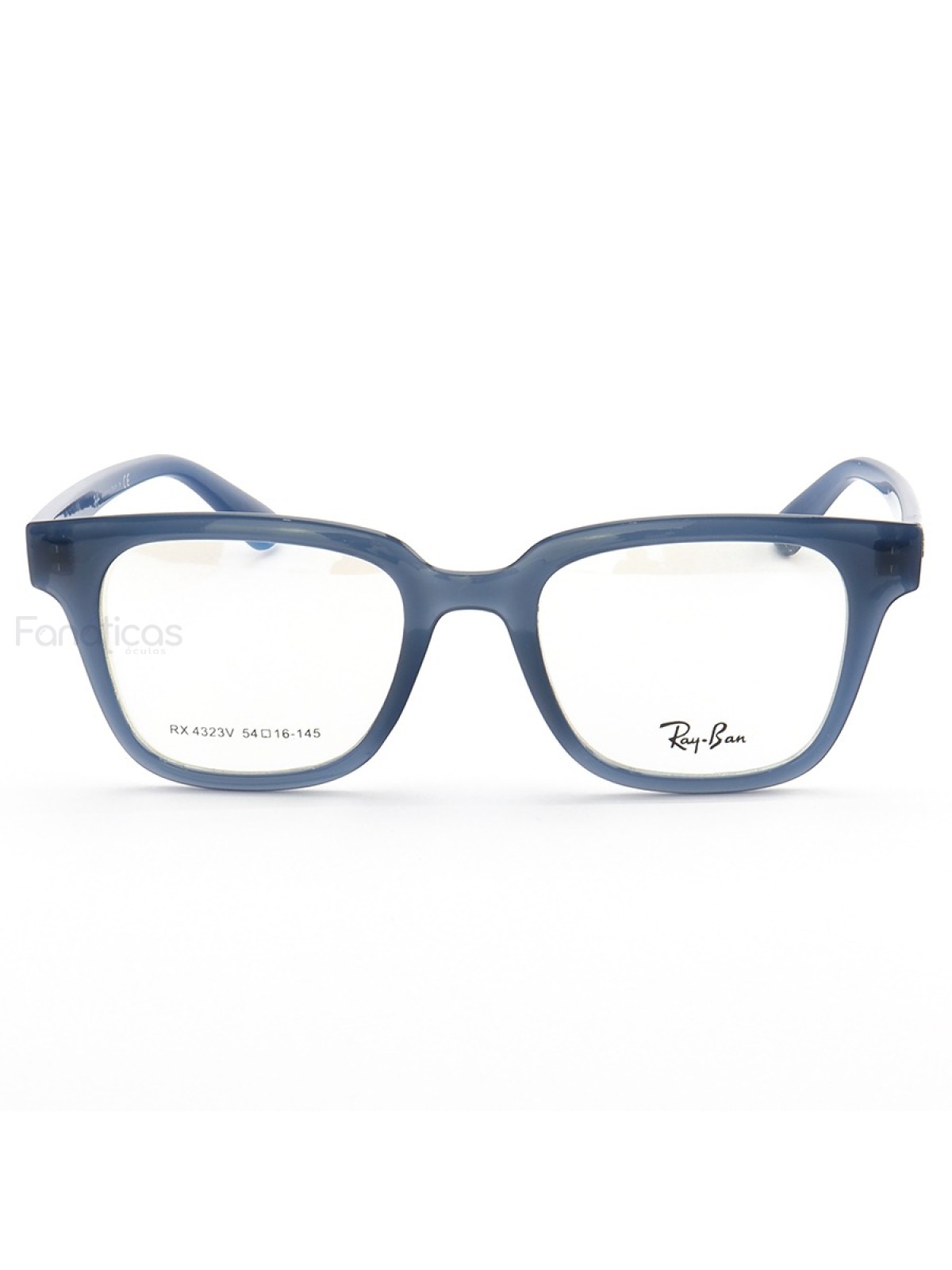 Armação de Óculos Quadrada RX4323V Azul