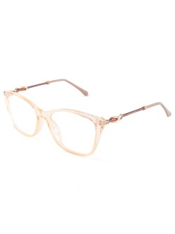 Armacao de Óculos Quadrada TF2160 Creme Translucido