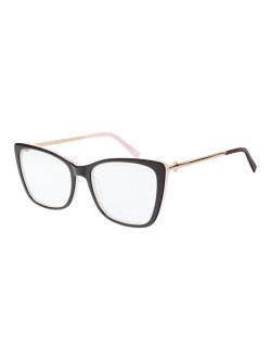 Armação de Óculos Quadrada TF2162 Preto e Rosa