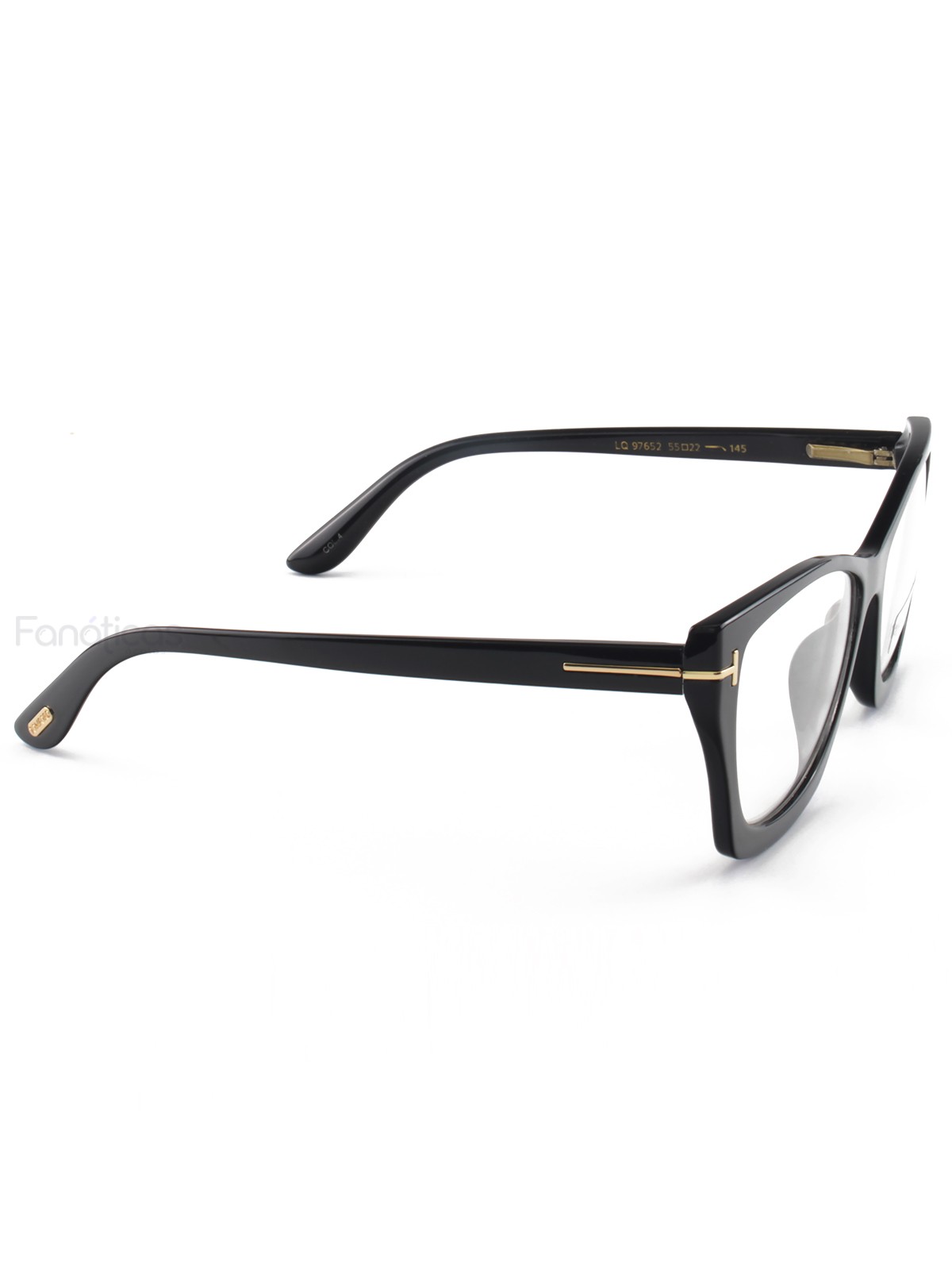 Armação de Oculos Quadrada TF5520 Preto