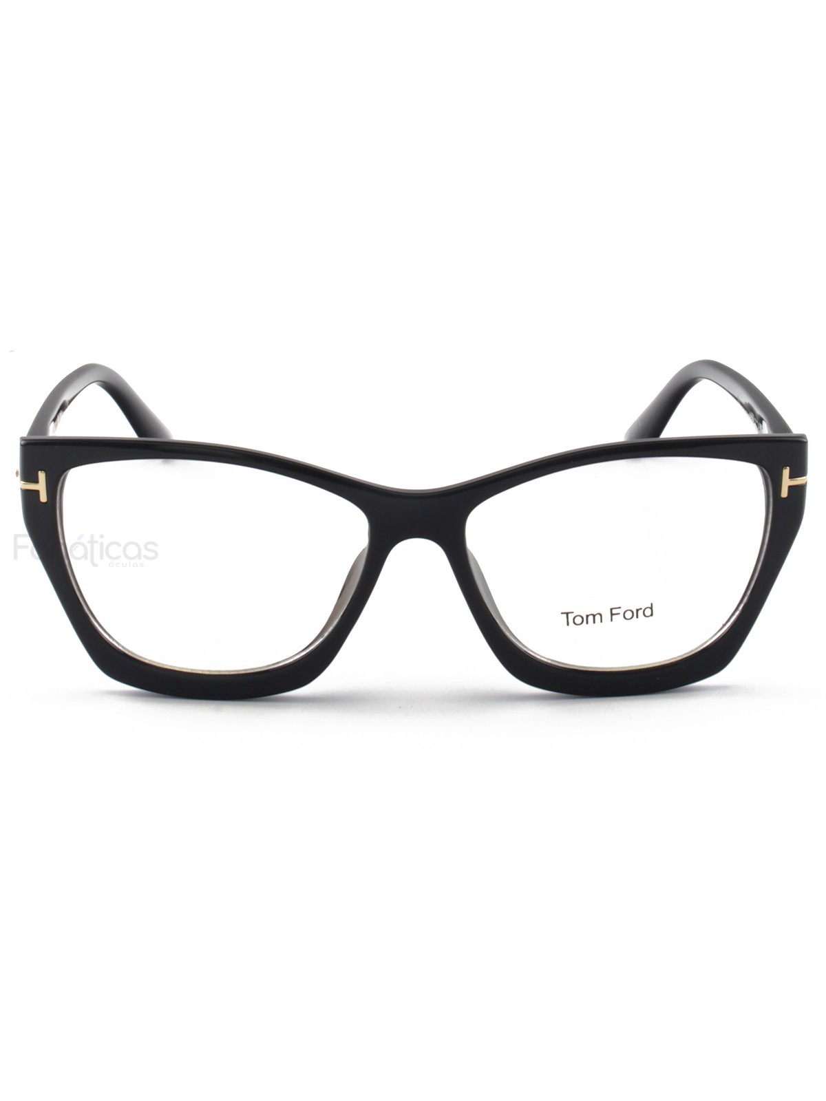 Armação de Oculos Quadrada TF5520 Preto