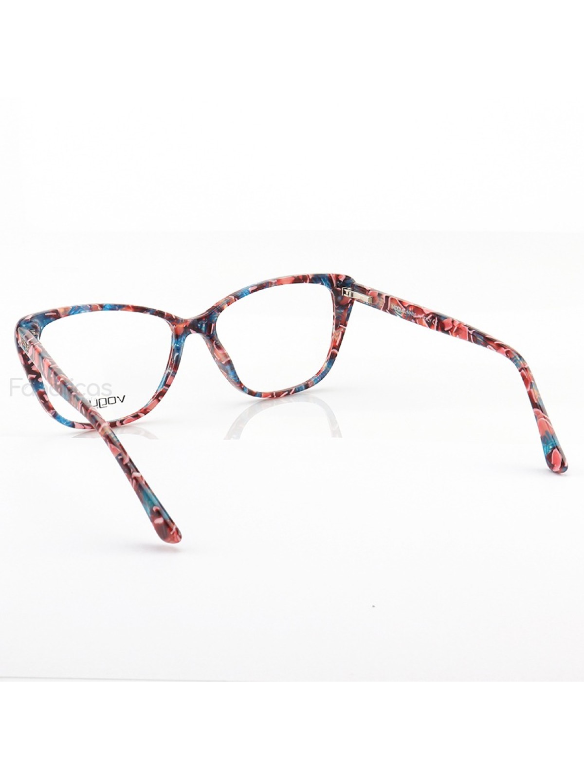 Armação de Oculos Quadrada VO5156 Colorido