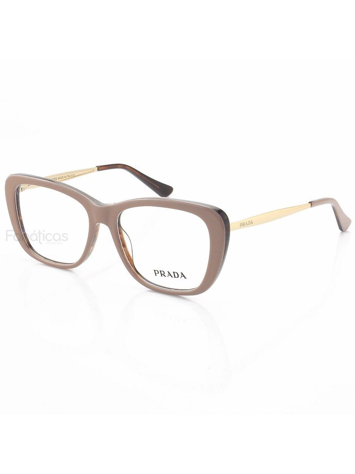 Armacao de Óculos Quadrada VPR223F Acetato Nude
