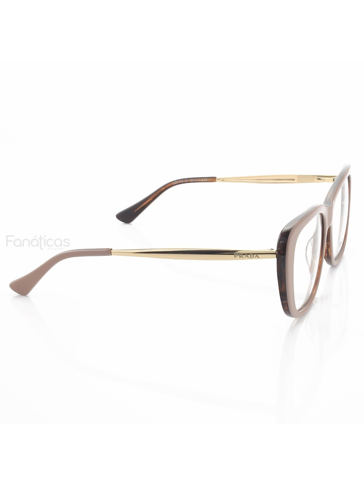 Armacao de Óculos Quadrada VPR223F Acetato Nude