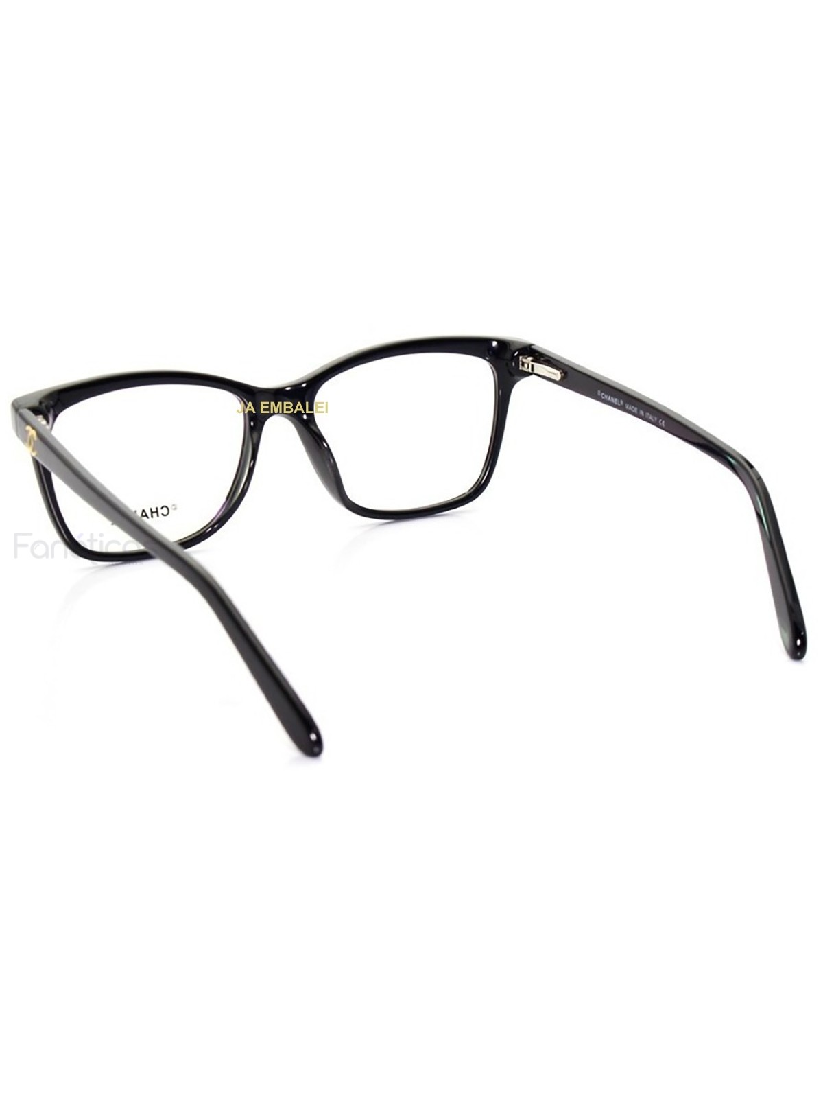 Armação de Óculos Quadrada X3272 Preto
