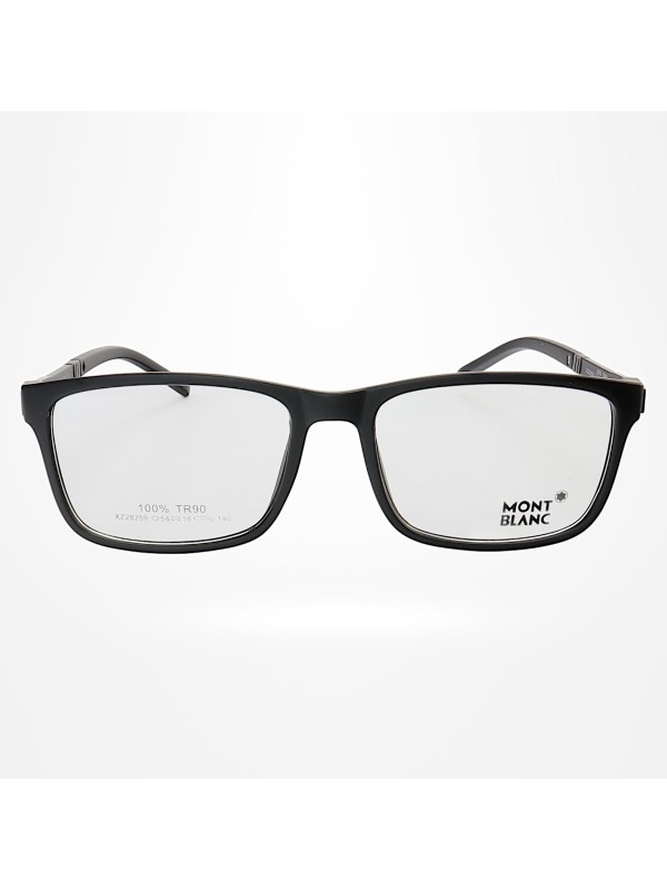 Armação de Óculos Quadrada XZ28259 Preto