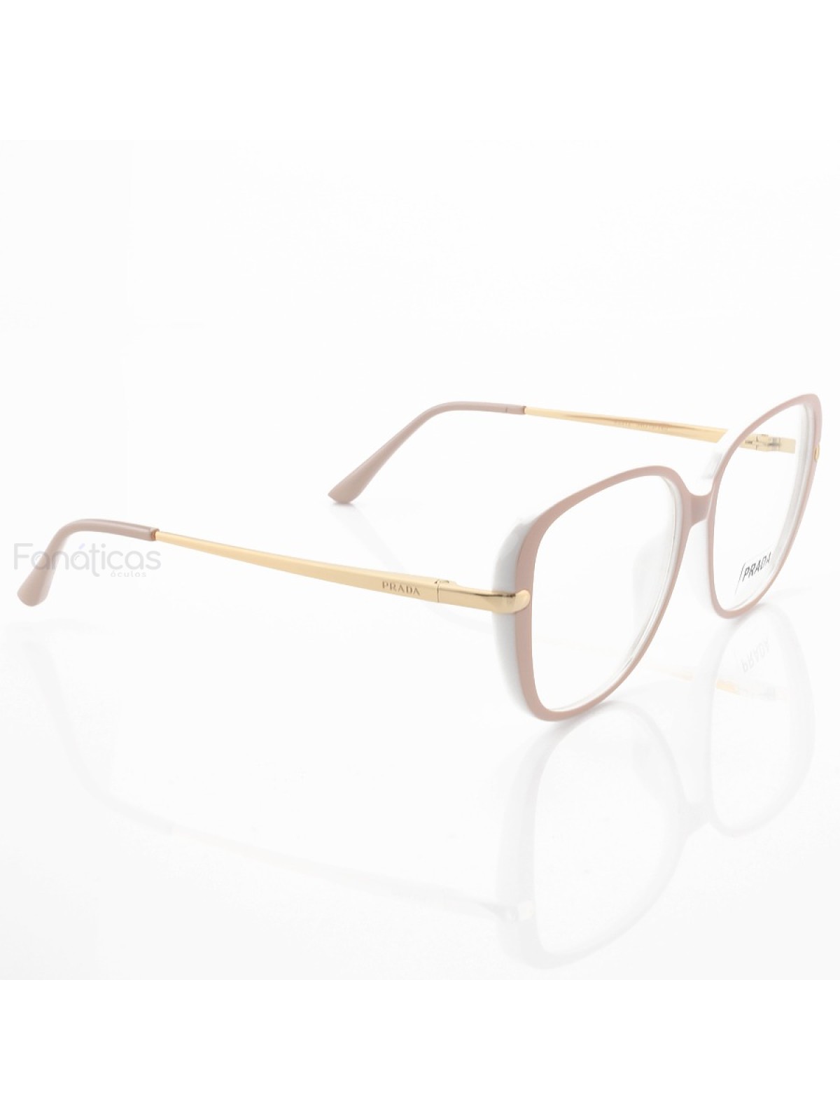Armação de Óculos Quadrado 93312 Creme e Branco