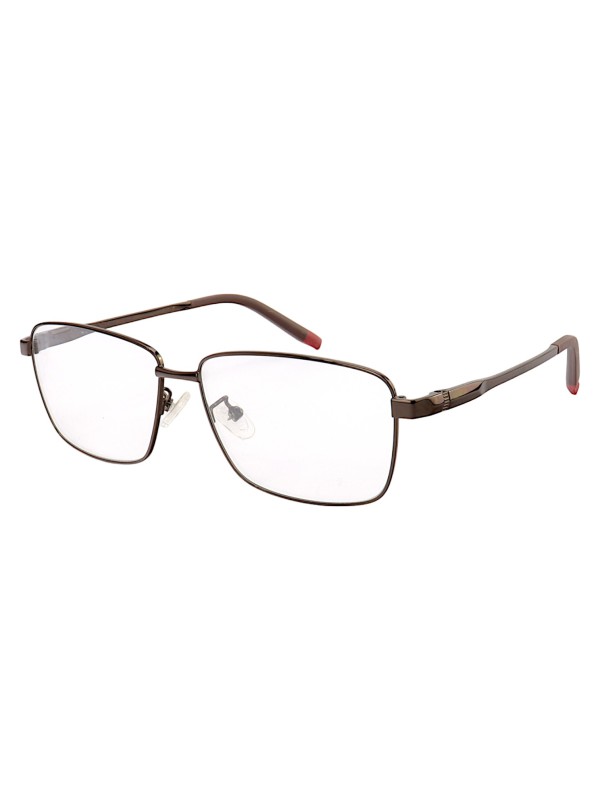 Armação de Óculos Quadrado G8096 Marrom