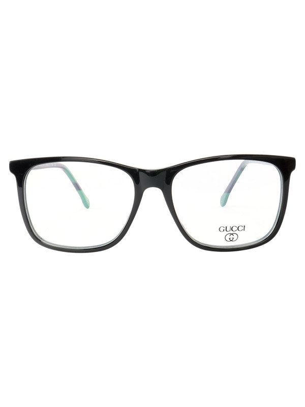 Armação de Óculos Quadrado GG05540 Preto e Cinza