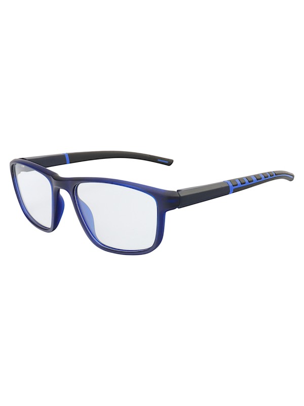 Armação de Óculos 8207 Esportivo Quadrado Azul