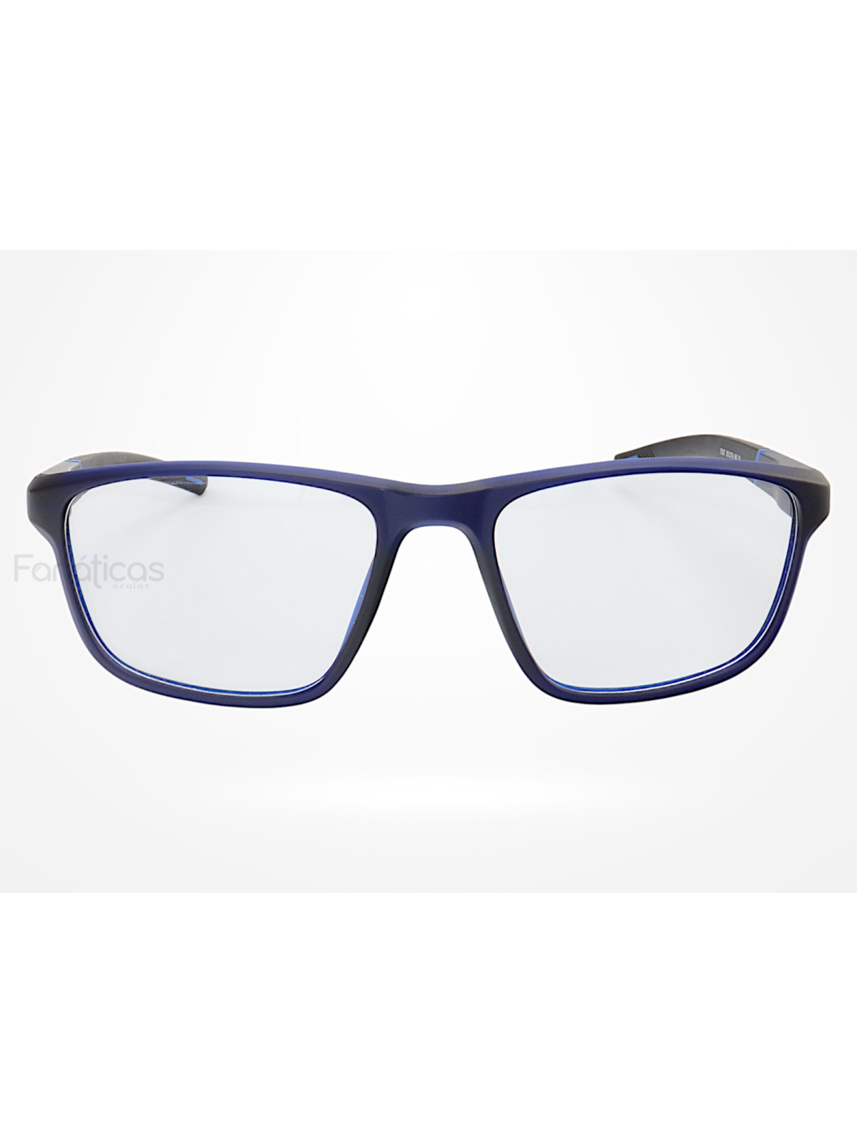 Armação de Óculos 8207 Esportivo Quadrado Azul