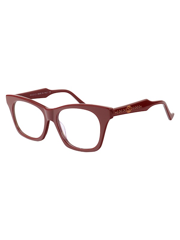 Armação de Óculos Quadrado GG6126 Vermelho