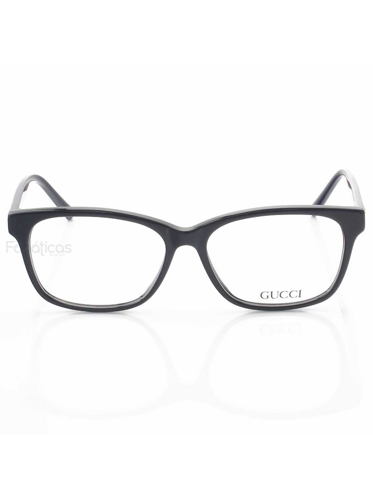 Armação de Óculos Quadrado GG7208 Preto