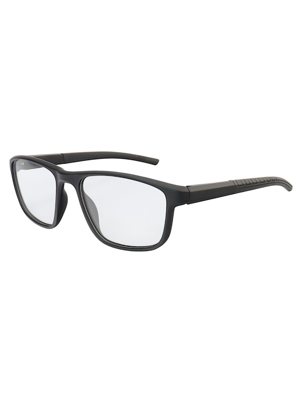 Armação de Óculos 8207 Esportivo Quadrado Preto