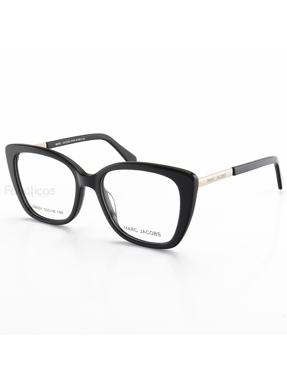 Armação de Oculos Quadrado LQ6001 Preto