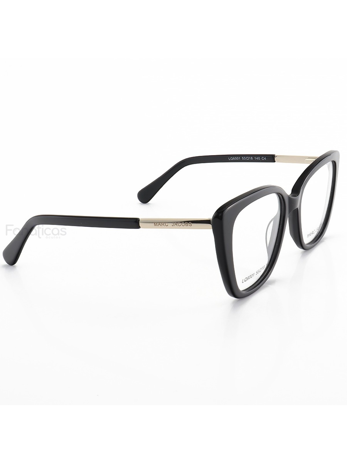 Armação de Oculos Quadrado LQ6001 Preto